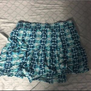 - Aqua skirt